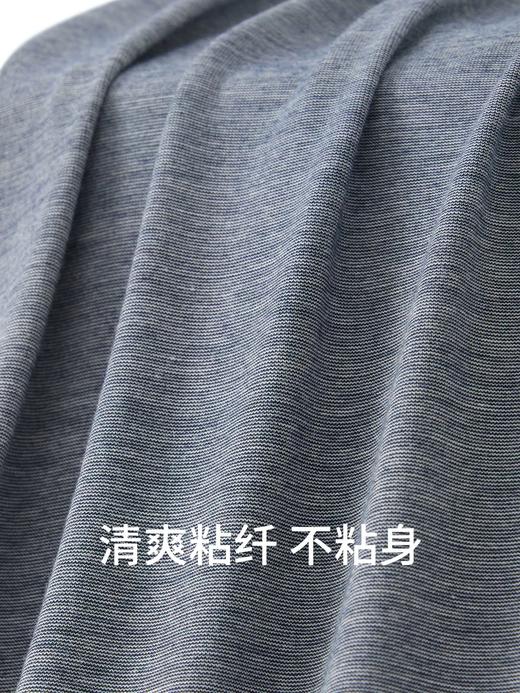 【竹纤维提花平纹系列】SCHIESSER德国舒雅男士竹纤维提花平纹家居外穿短袖短裤套装39/26839H 商品图2