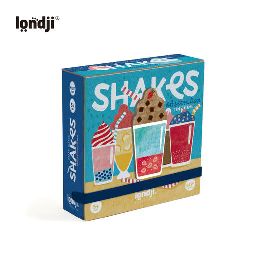 londji 奶昔摇摇乐 小小桌游 家庭游戏 观察思考 适合5岁+ 西班牙品牌 TG002U 商品图0
