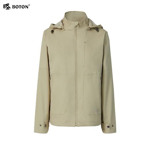 [不易皱]波顿春秋季女士美式休闲连帽短款夹克外套LJ929125 商品图5