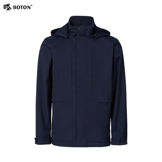 波顿男士春秋季夹克合身甩帽高端美式休闲外套MJ033125 商品图5