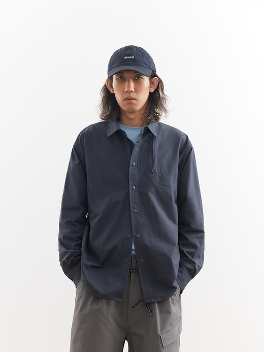 吃茶去chichaqu26春夏速干户外运动轻量长袖衬衫休闲徒步骑行 商品图0