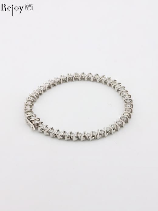 【挚友限定】14K金钻石网球链 商品图4