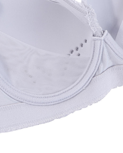 【特价】3楼爱慕 朗日格调4/4软托薄模杯大罩杯洞洞文胸AD110431 商品图4