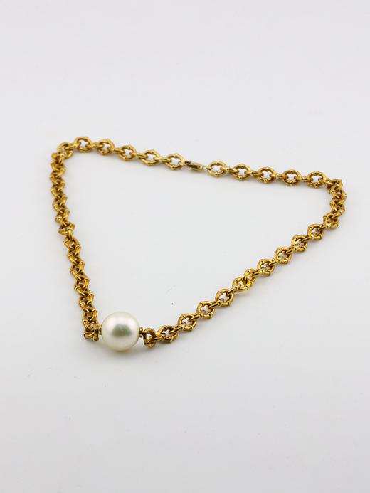 【挚友限定】S925银 干枯玫瑰珍珠项链15-16mm 商品图4