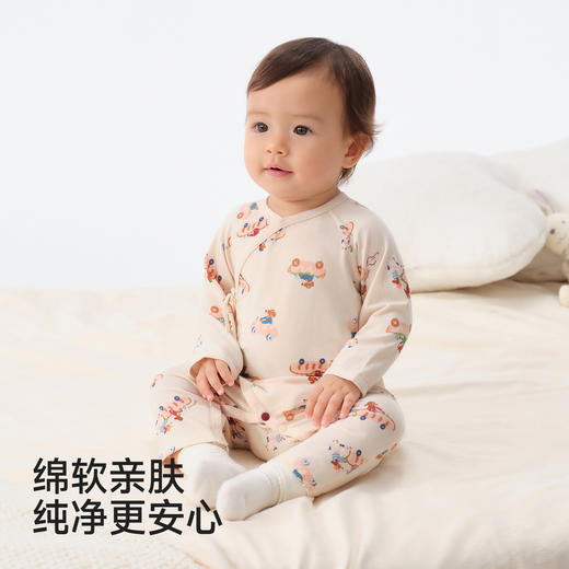 【26年升级版优可丝】英氏婴儿衣服秋冬宝宝连体衣长袖幼儿爬服新款春秋新生儿哈衣秋季 商品图3