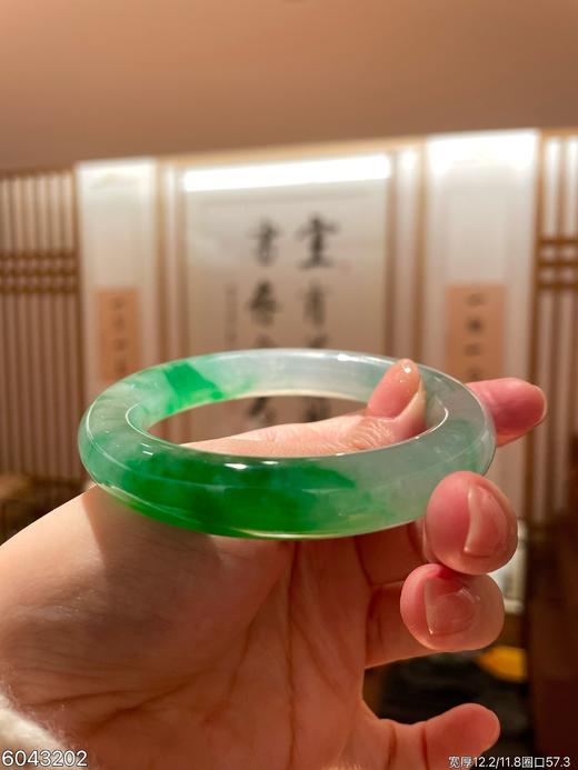飘翠手镯【6043202】圈口57.3~具体价格微信咨询 商品图0