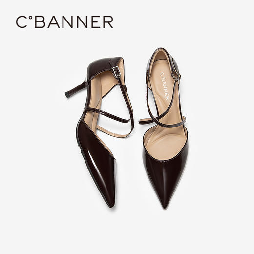 【静音系列】千百度时装凉鞋女2026夏季新款包头裸色中空绝美凉鞋A26288005 商品图4