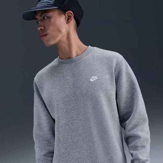 NIKE耐克男子运动休闲简约圆领套头衫卫衣FN3887-063 商品图4