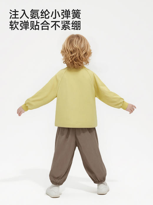 英氏儿童T恤男童长袖上衣春夏新款百搭休闲长袖T恤YRTAJ1S031A 商品图3