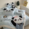【清仓149元/套】【一套约7~8斤重】220g刺绣牛奶绒四件套  【不支持退换】 商品缩略图10