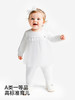 英氏婴儿连体衣新生儿衣服长袖女宝宝纯色外出服哈衣YRHAJ1S008A 商品缩略图4