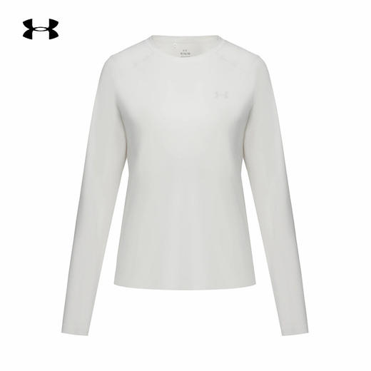 安德玛春夏新款女子Premium Sleek休闲运动长袖t恤6014347-110 商品图0