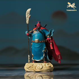 铜师傅《威震山河》办公室关羽关公关二爷铜摆件 武财神工艺品