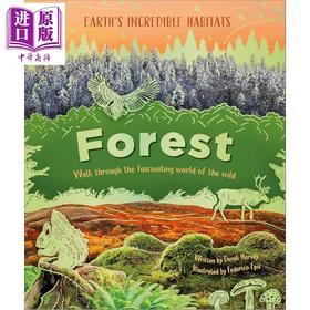 【中商原版】DK漫步栖息地 森林 Habitats series Forest 英文原版 儿童自然科学科普绘本 森林主题读物 进口童书7-12岁 精装