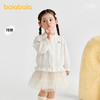 【商场同款】巴拉巴拉儿童长袖衬衫女童2026新款春秋纯棉立领上衣 商品缩略图0