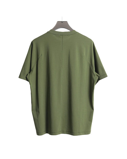 中性款刺绣丝光棉短袖T恤lv 商品图1