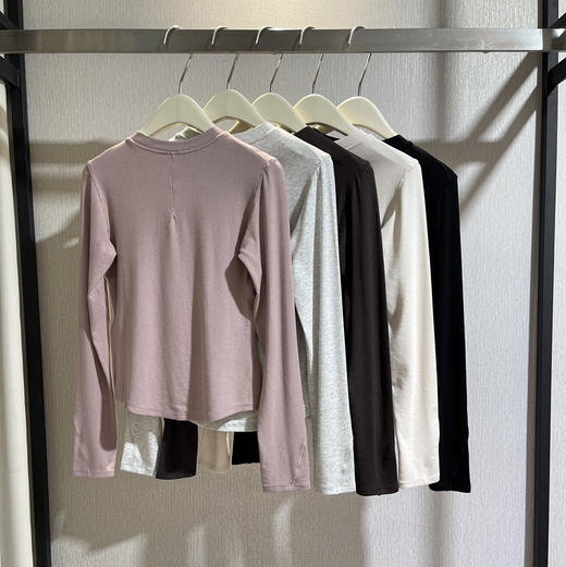 年后发原单正品Lu家Hold Tight女士长袖亨利衫打底衫020901 商品图4