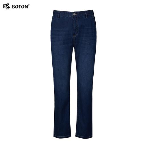 【桑蚕天丝】波顿男士春夏季直筒牛仔裤弹力透气高端长裤ME957125 商品图5