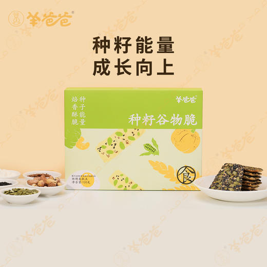 高壮壮系列 【种籽谷物脆】 坚果酥脆  微甜种籽香 补充成长骨能量 商品图2