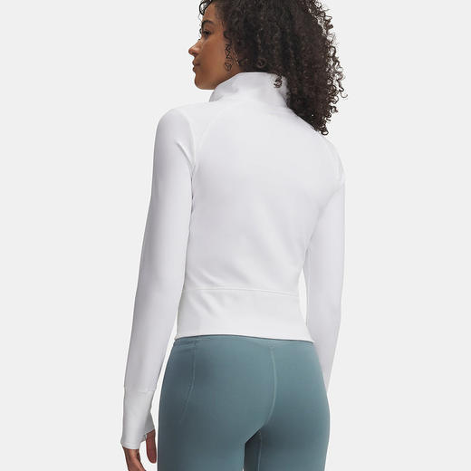 安德玛运动2025F/W女针织夹克 1379157-101 商品图1