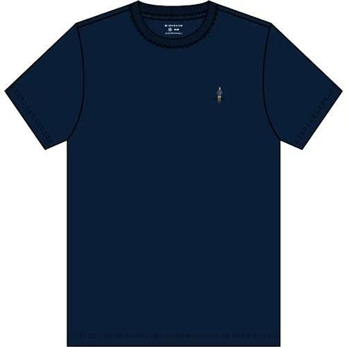 佐丹奴男装26年新款全棉修身威廉王子绣花短袖T恤衫01026629 商品图3