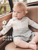 【高定系列】英氏婴儿衣服宝宝连体衣polo领条纹爬服春夏外出哈衣YRHAJ1S031A 商品缩略图0