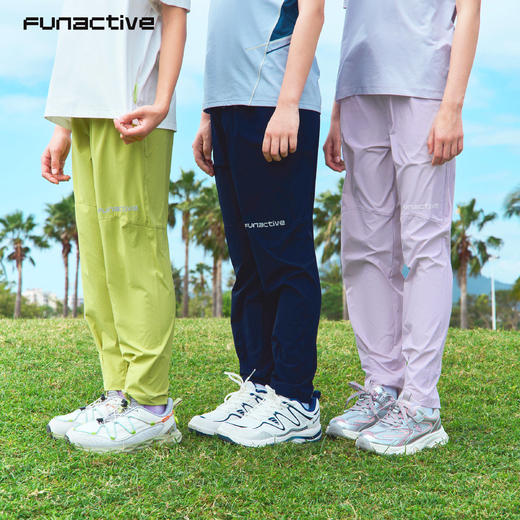 【轻肤裤束脚版 】funactive男童裤子儿童户外运动工装裤F1UK30334 商品图2
