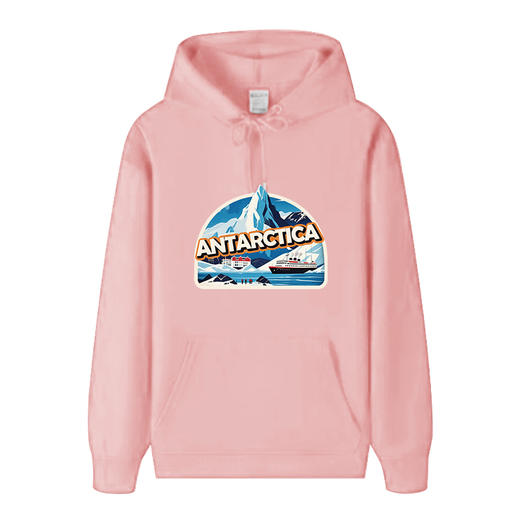 南极之旅纯棉连帽时尚卫衣（厚款） 商品图0