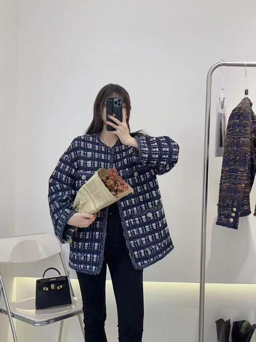 请输入扩版小香风外套 商品图0