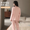 【清仓捡漏】【M-XXL】【秋鹿】女士春秋纯棉家居服开衫套装 商品缩略图4