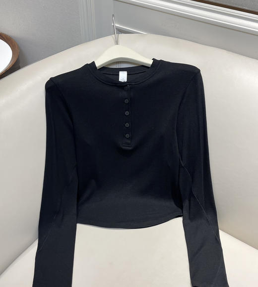 年后发原单正品Lu家Hold Tight女士长袖亨利衫打底衫020901 商品图12