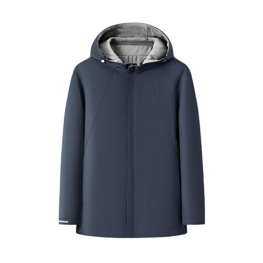 【可脱卸帽】圣得西一衣四穿连帽男士夹克26年春季简约通勤风外套 商品图11