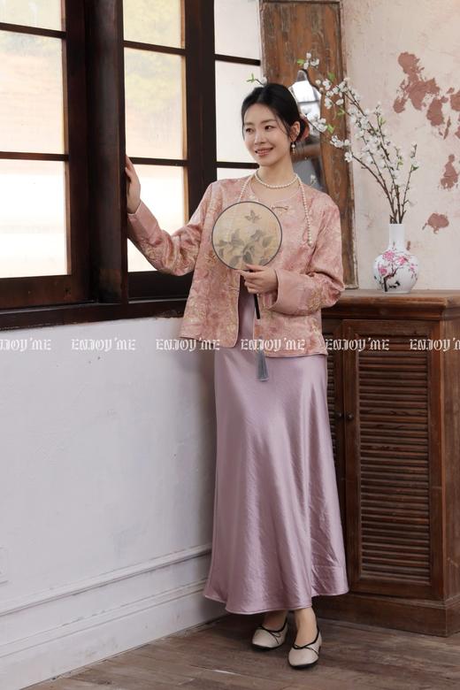 【门店同款】ENJOY春季“画中行”海棠春醉中式外套 169243964 商品图5