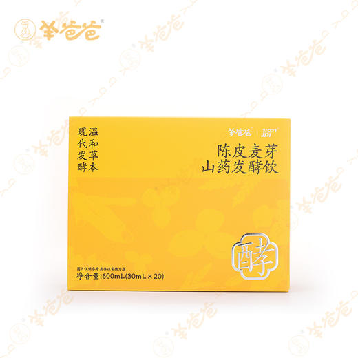 【陈皮麦芽山药发酵饮】开袋即饮|草本发酵 酸甜可口 孩子爱喝 吃饭香香 商品图10