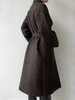 DONSEE10｜DS10AW2507-D 肌理棕 自然肌理长款大衣 商品缩略图5