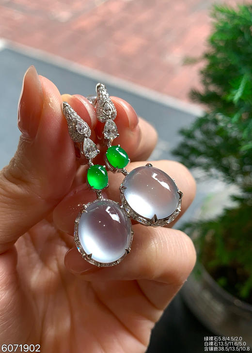蛋面耳钉【6071902】具体价格微信咨询 商品图2
