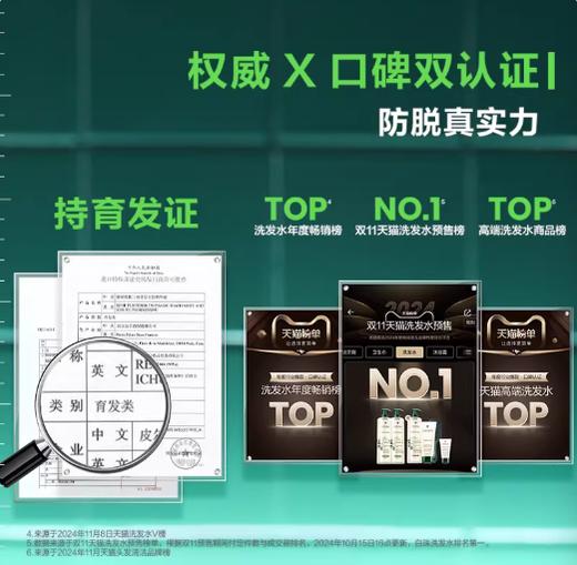 【23元会员福利】馥绿德雅固发育发洗发露50ml  白珠洗发水    商品图4