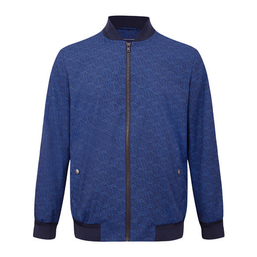 【泡泡纱肌理】德鲨短款棒球领夹克男青年春季新款休闲上衣外套 商品图4