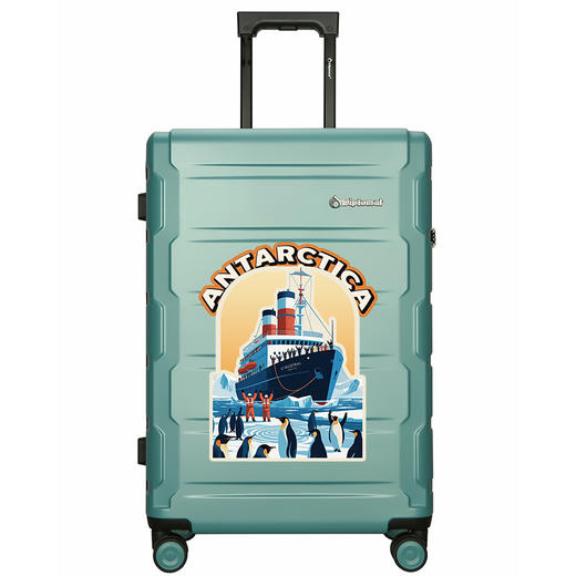 南极之旅打印款外交官TC-2608系列行李箱 商品图6