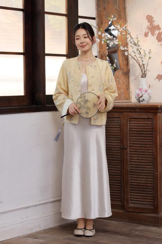 【门店同款】ENJOY春季“画中行”春时月微中式外套 169697296 商品图7