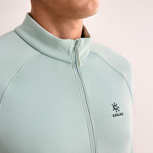 KAILAS凯乐石 男款立领半开胸抓绒衣  KG2532105 商品图2