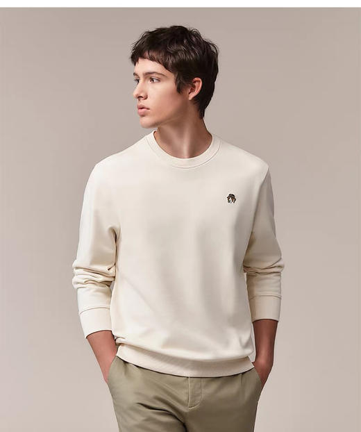 年后发正品哈ji斯男士小标刺绣圆领卫衣020902 商品图8