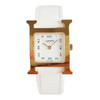 【99新】HERMES 爱马仕HH1.201石英机芯21*30MM（女款）H HOUR系列精钢镀金300126NJS45 商品缩略图0