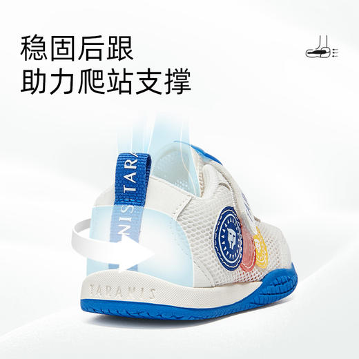 泰兰尼斯春款婴童段轻薄透气爬站鞋学步鞋T24B4A3806 商品图4