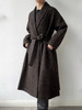 DONSEE10｜DS10AW2507-D 肌理棕 自然肌理长款大衣 商品缩略图0