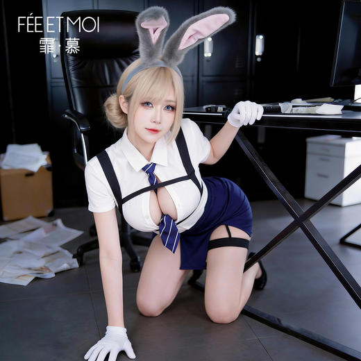 【情趣内衣】霏慕 热辣教官束缚制服套装ZY192 商品图7