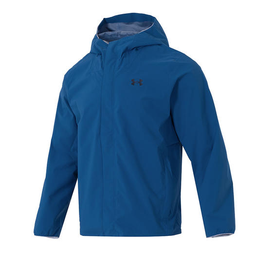 安德玛UA男装休闲运动户外跑步训练保暖防风衣外套1376066-498 商品图3