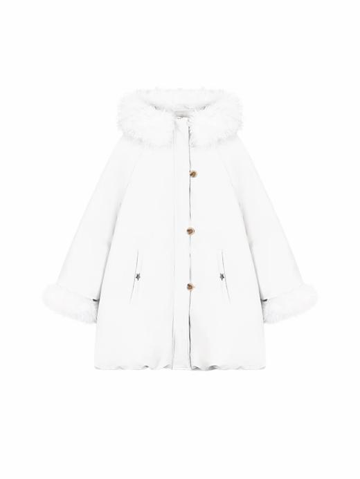 早乙女惠子saotome/STMWT142329/花苞毛领羽绒 商品图3