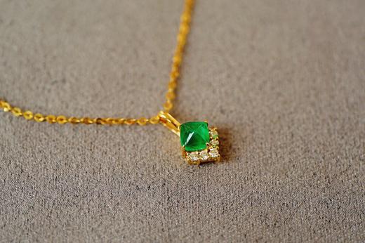 0.5ct祖母绿吊坠 商品图1