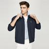 德鲨鲨鱼男装立领夹克春季新款纯色休闲短款舒适上衣男薄款外套 商品缩略图1
